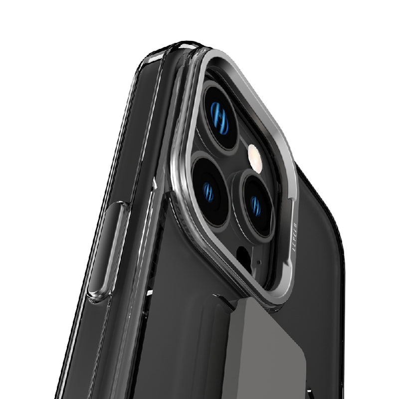 Levelo Graphia IMD Silicone Grip Case - Apple iPhone 16 Pro Max / Gray Accessories > Mobiles & Tablets > Mobiles >