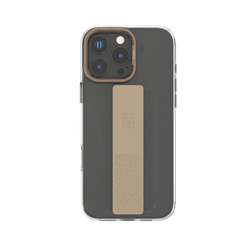 Levelo Graphia IMD Silicone Grip Case - Apple iPhone 16 Pro Max / Rose Gold Accessories > Mobiles & Tablets > Mobiles >