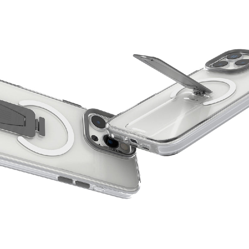 Levelo Morphix MagSafe Grip Case - Apple iPhone 16 Pro Max / Gray Accessories > Mobiles & Tablets > Mobiles > Covers &