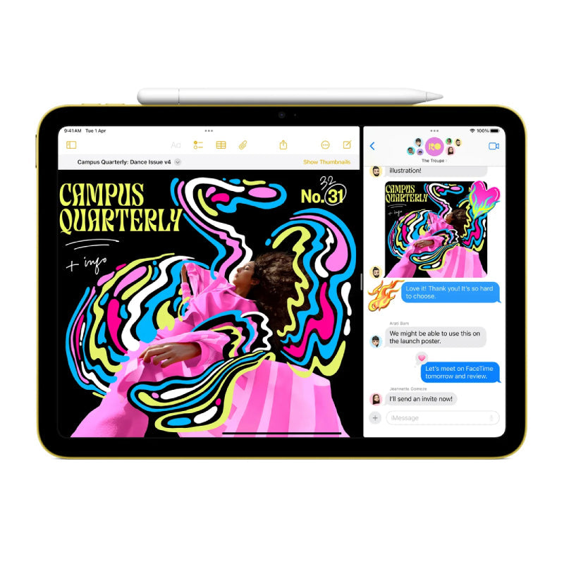 Apple iPad 11th Gen - A16 (2025) / 11-inch / 512GB / WiFi + 5G / YELLOW Mobiles & Tablets > Tablets