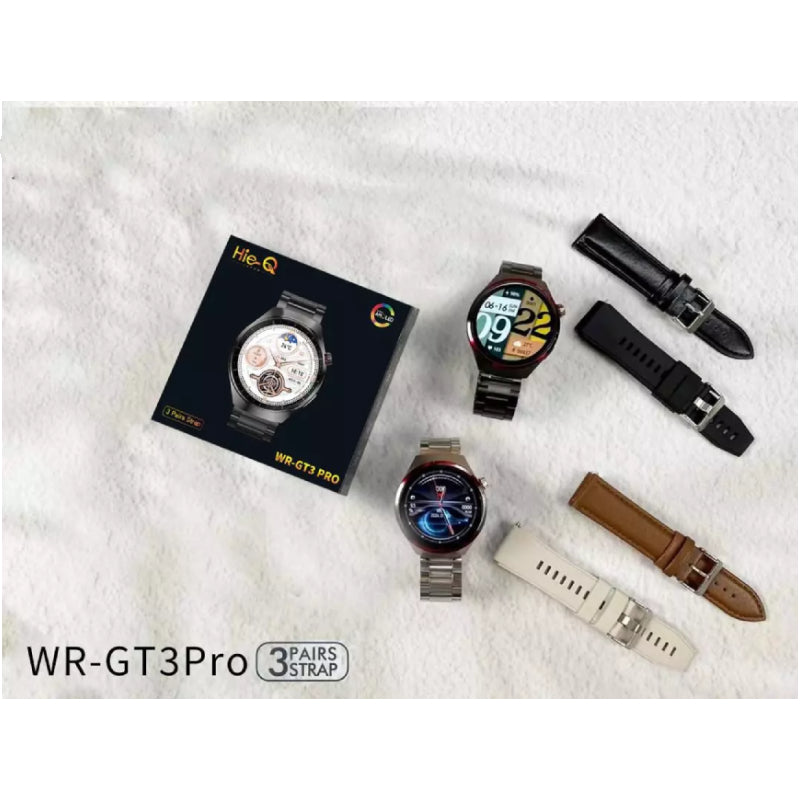 Hie-Q WR-GT3 PRO Smart Watch - 3 Watch Strap Smart Watches