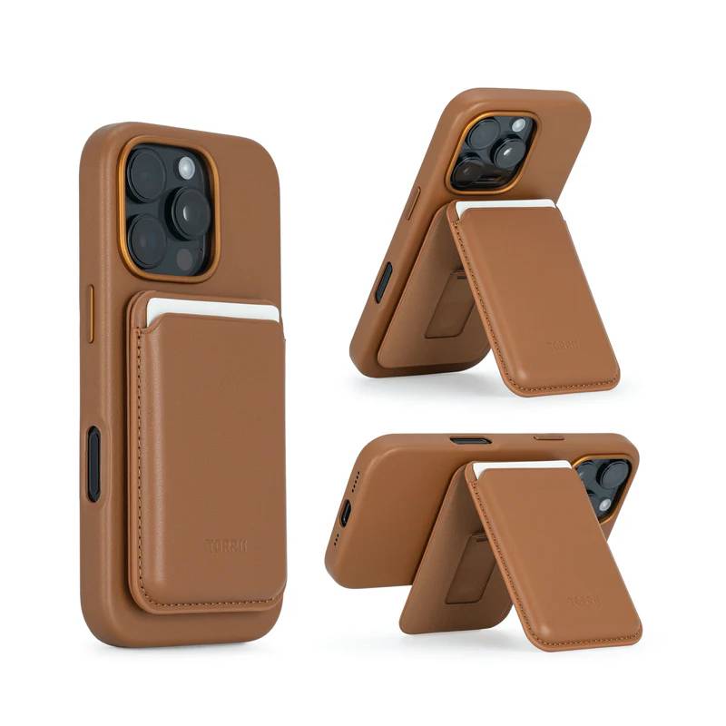 Torrii Koala MagSafe Case with Wallet Stand - Apple iPhone 16 Pro Max / Brown Accessories > Mobiles & Tablets > Mobiles