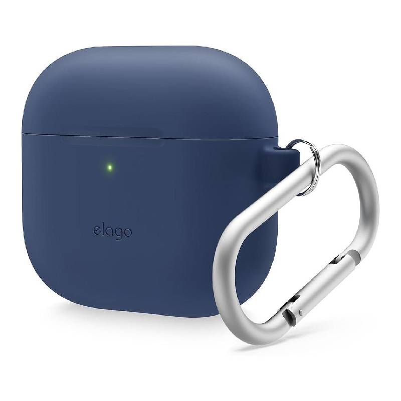 Elago AirPods 4 Silicone Hang Case - Jean Indigo Accessories > Headphones > Covers & Cases
