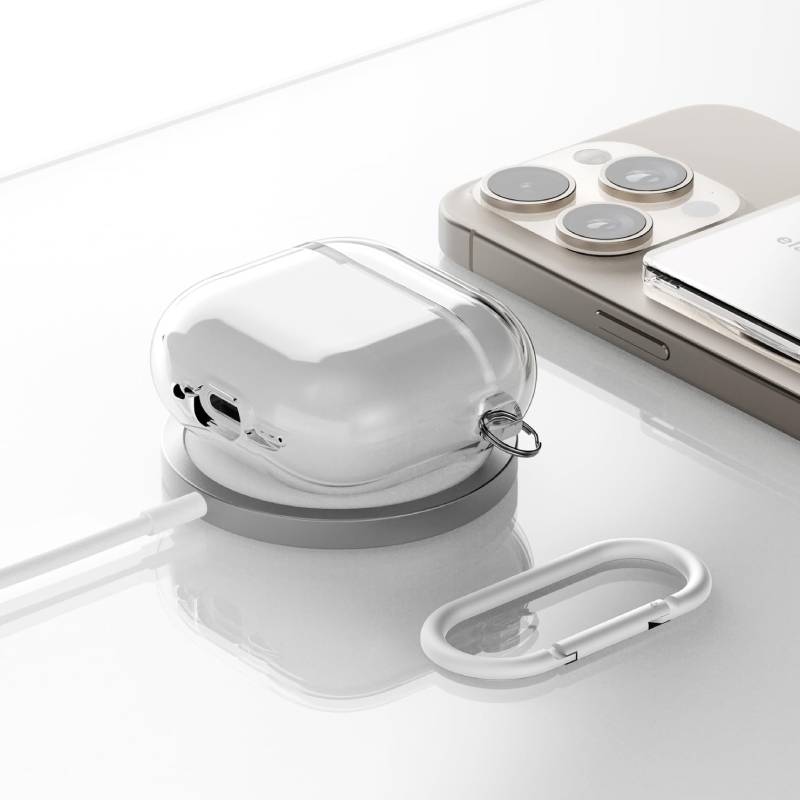 Elago AirPods 4 Clear Hang Case - Transparent Accessories > Headphones > Covers & Cases