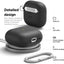 Elago AirPods 4 Liquid Silicone Hang Case - Black Accessories > Headphones > Covers & Cases