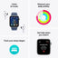 Apple Watch SE (2nd Gen) with Sport Loop - LTPO OLED / 40mm / Bluetooth / Wi-Fi / Silver Aluminum Blue Cloud Smart