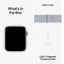 Apple Watch SE (2nd Gen) with Sport Loop - LTPO OLED / 40mm / Bluetooth / Wi-Fi / Silver Aluminum Blue Cloud Smart