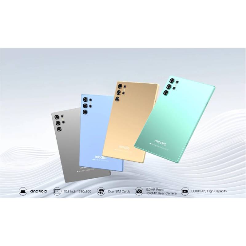 Modio M39 / 10.1’’ / 512GB / WiFi + 4G / Blue Mobiles & Tablets > Tablets