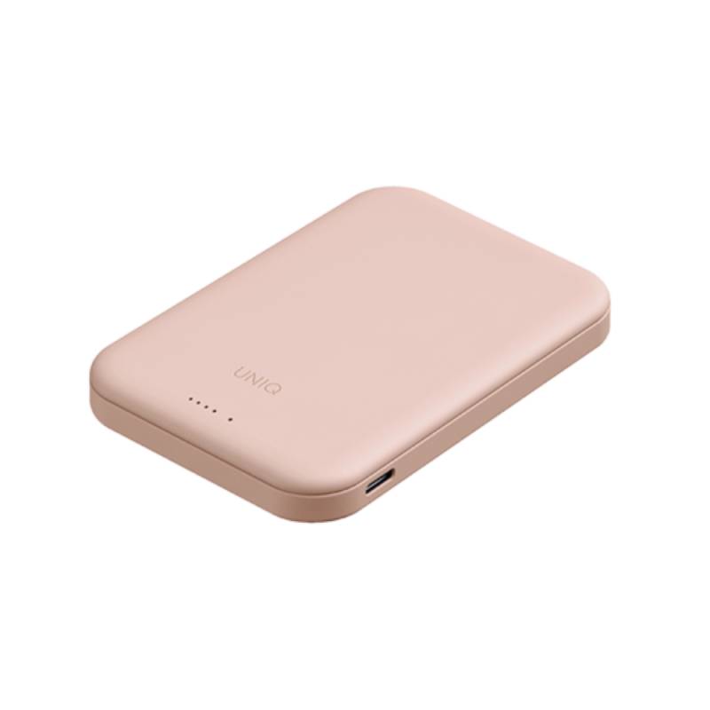 Uniq Lyden Lexa MagSafe Wireless Power Bank - 5000mAh / USB-C / Blush Pink Accessories > Power Bank