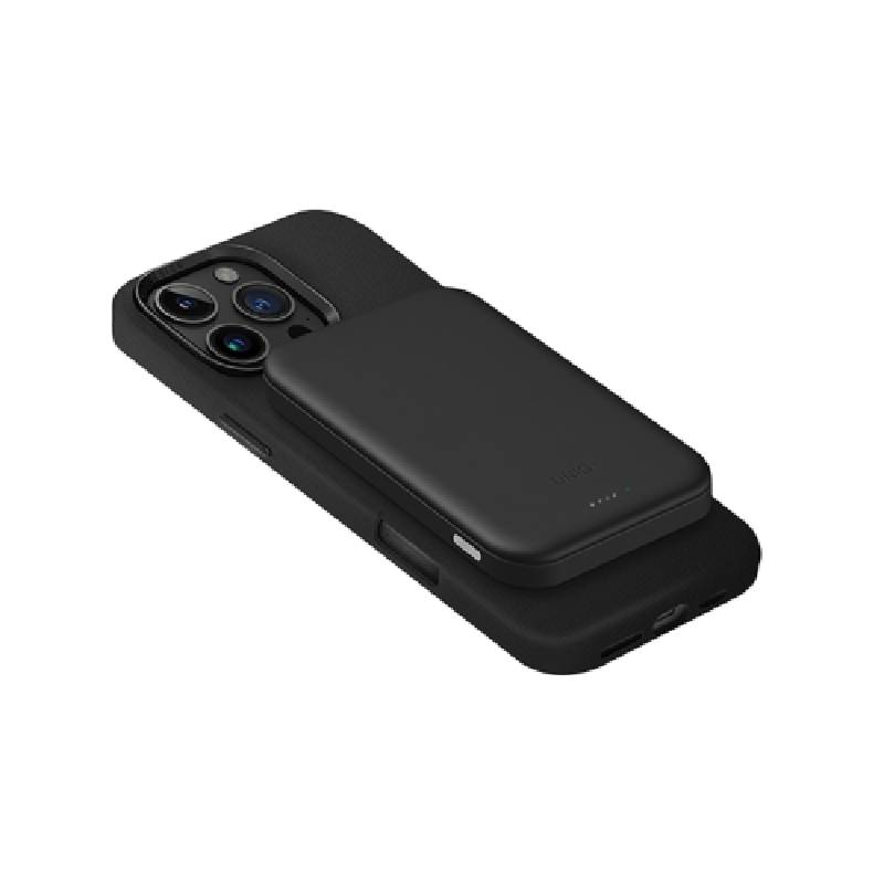 Uniq Lyden Lexa MagSafe Wireless Power Bank - 5000mAh / USB-C / Dallas Black Accessories > Power Bank