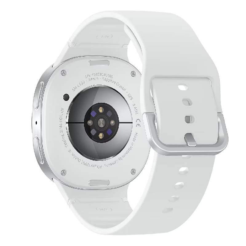 Samsung Galaxy Watch8 - AMOLED / 32GB / 44mm / Bluetooth / Wi-Fi / Silver Smart Watches