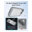 ESR Classic Hybrid Case with Stash Stand (HaloLock) Apple iPhone 16 Pro / Clear Gray Accessories > Mobiles & Tablets >
