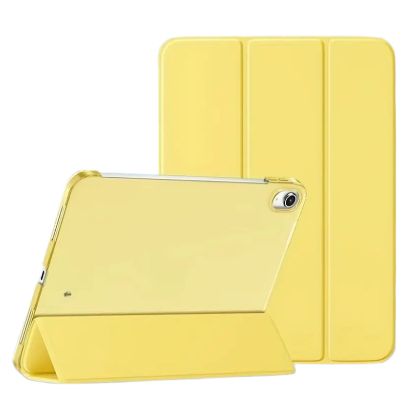 Smart Folding Case with Pen Holder for iPad Mini 7 (A17 Pro) / Mini 6 - Yellow