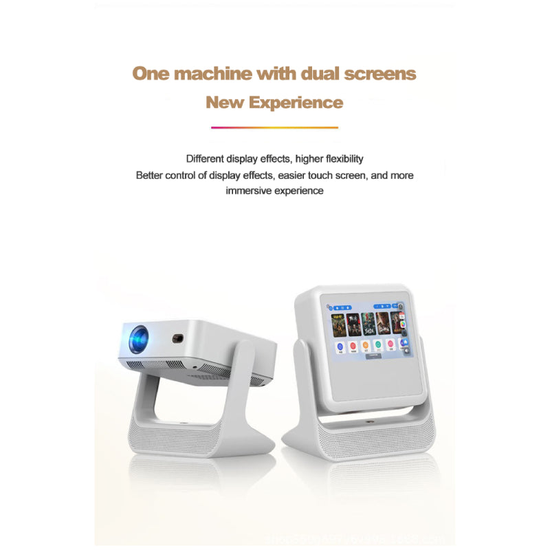 Volto BUDS PLUS C3 Touch Screen Projector - 2.69″ LCD / HDMI / USB 2.0 / Audio Port / White
