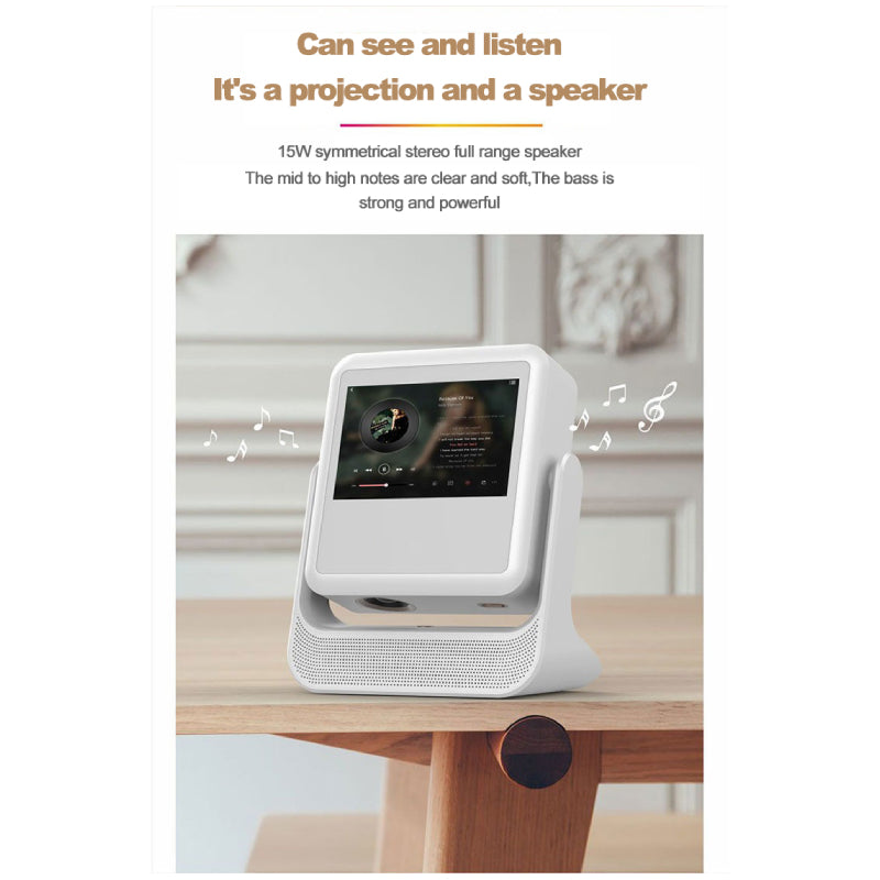 Volto BUDS PLUS C3 Touch Screen Projector - 2.69″ LCD / HDMI / USB 2.0 / Audio Port / White