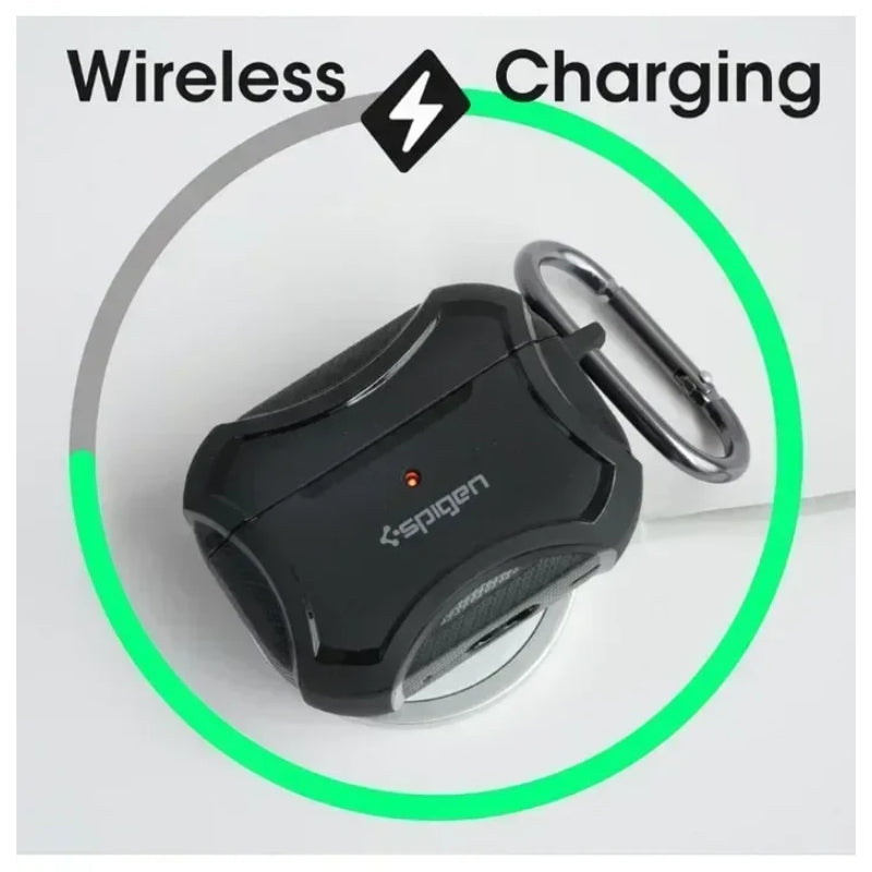 Spigen Apple Airpods 2 Premium case Black Accessories > Headphones > Covers & Cases