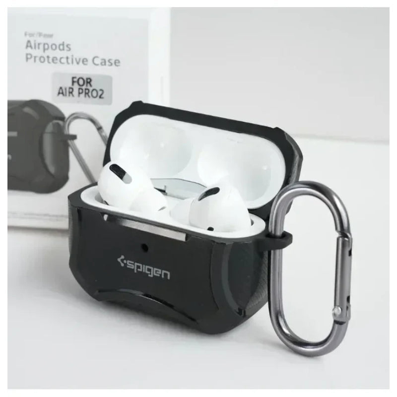 Spigen Apple Airpods 2 Premium case Black Accessories > Headphones > Covers & Cases