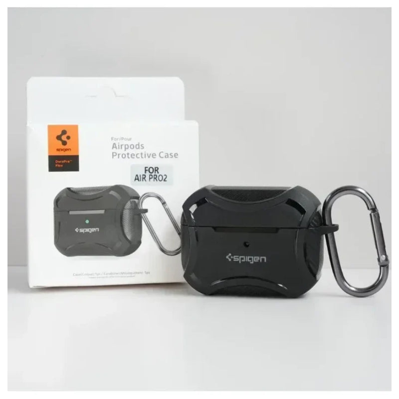 Spigen Apple Airpods 2 Premium case Black Accessories > Headphones > Covers & Cases