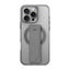 Uniq Hybrid Heldro Max Magclick With Camera Stand For Apple iPhone 16 Pro Lucent (Clear) Accessories > Mobiles &