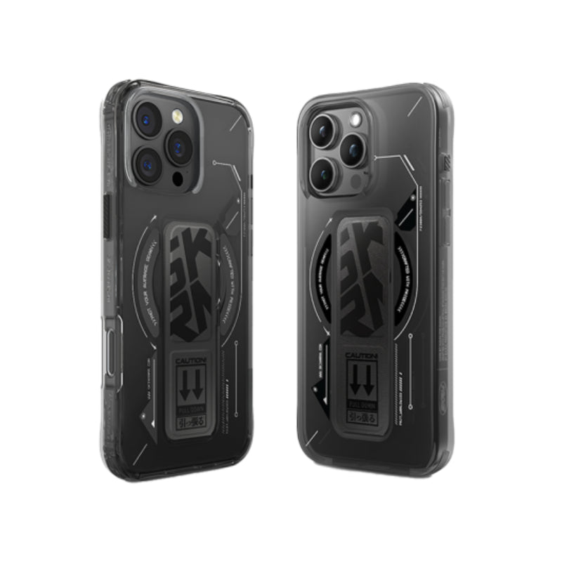 SKINARMA Helio MagSafe Case With Grip Stand for Apple iPhone 16 Pro - Black