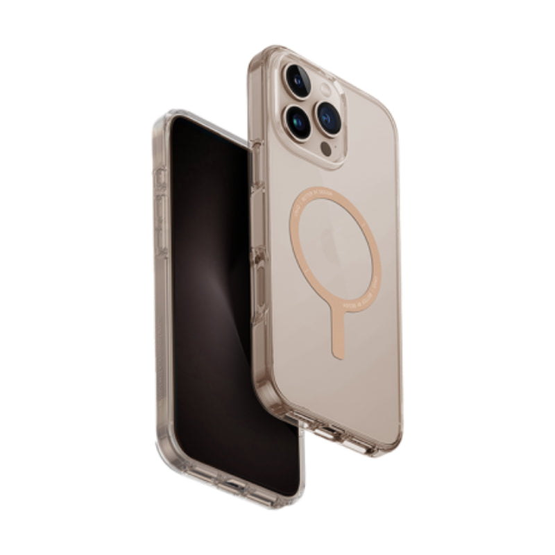 Uniq Hybrid Clario (Eco) MagSafe Case for iPhone 16 Pro Max – Champagne Gold