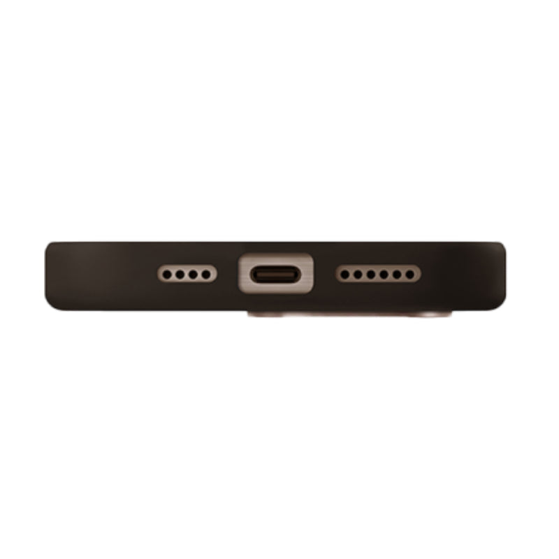 Uniq Hybrid Magclick Charging Keva Max With Camera Stand iPhone 16 Pro Max Umber Brown Accessories > Mobiles & Tablets