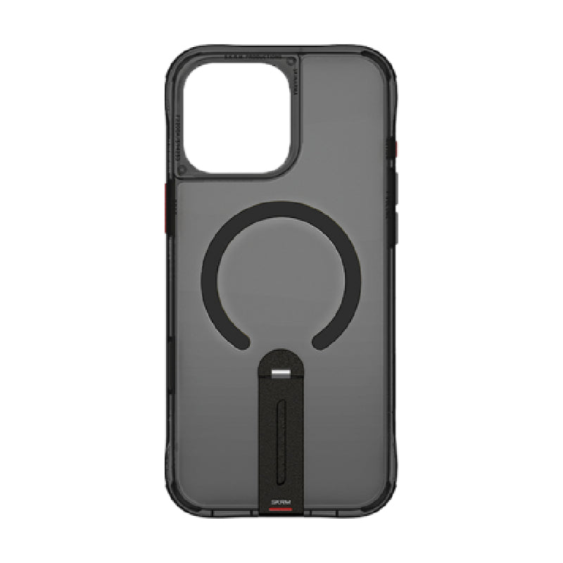 SKINARMA Helix MagSafe Case With 360 Rotating Stand for Apple iPhone 16 Pro Max (2024) 6.9" - Black