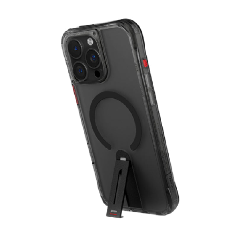 SKINARMA Helix MagSafe Case With 360 Rotating Stand for Apple iPhone 16 Pro Max (2024) 6.9" - Black
