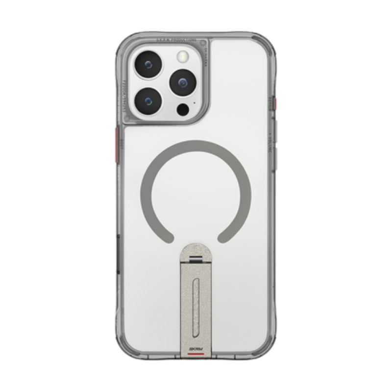 SKINARMA Helix MagSafe Case With 360 Rotating Stand for Apple iPhone 16 Pro (2024) 6.3" - Titanium
