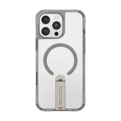 SKINARMA Helix MagSafe Case With 360 Rotating Stand for Apple iPhone 16 Pro (2024) 6.3" - Titanium