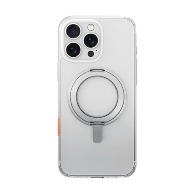 Uniq Swivix MagSafe Case with 360 Rotation Kickstand for iPhone 16 Pro – Lucent Clear