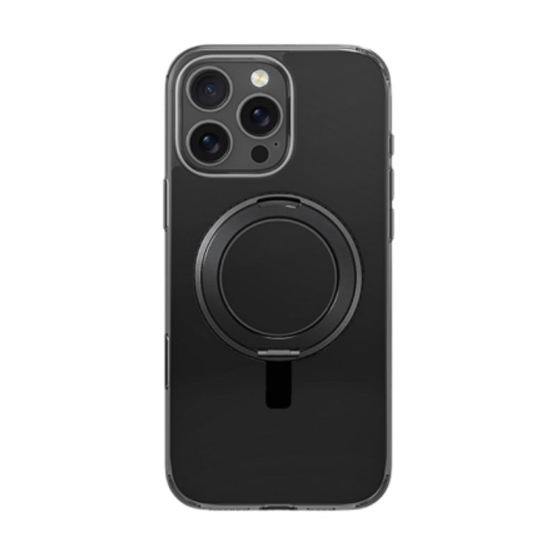 Uniq Swivix MagSafe Case with 360 Rotation Kickstand for iPhone 16 Pro – Carbon Black
