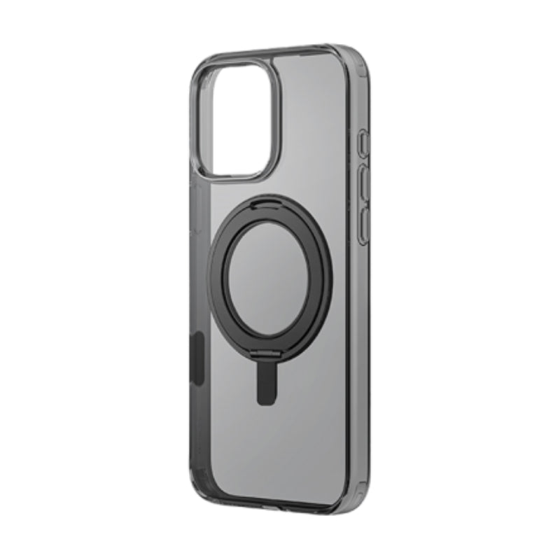 Uniq Swivix MagSafe Case with 360 Rotation Kickstand for iPhone 16 Pro – Carbon Black