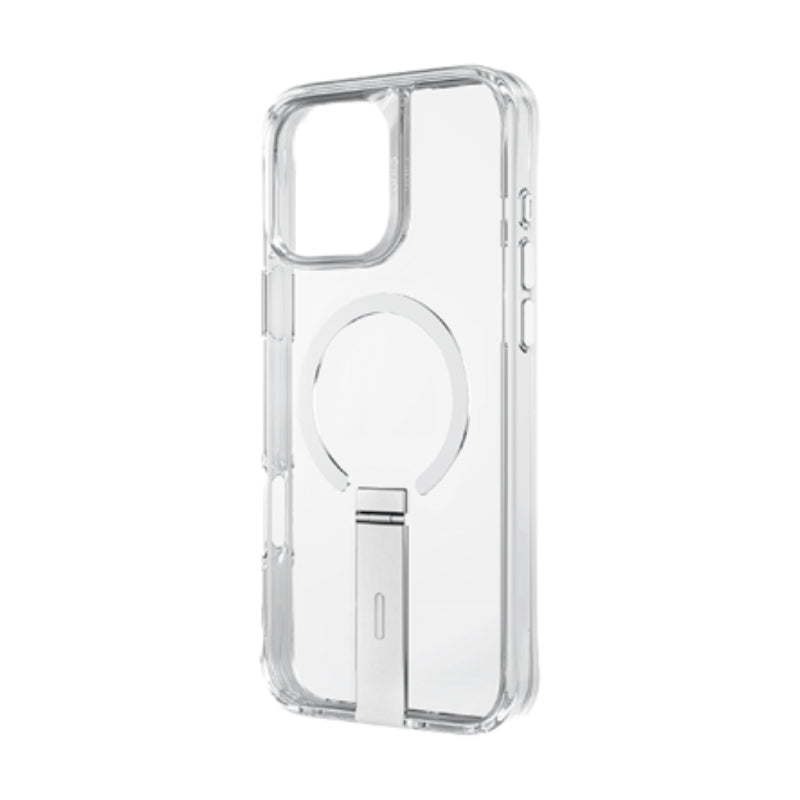 Uniq Hybrid Eleva MagSafe Case with Vertical Stand for iPhone 16 Pro – Lucent Clear Accessories > Mobiles & Tablets >