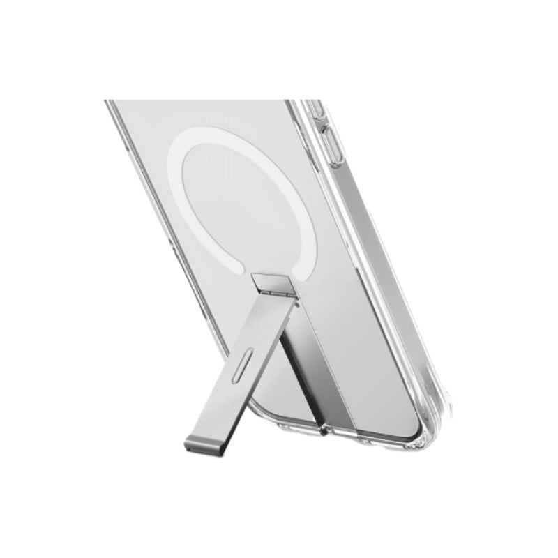 Uniq Hybrid Eleva MagSafe Case with Vertical Stand for iPhone 16 Pro Max – Lucent Clear Accessories > Mobiles & Tablets