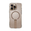 Uniq Hybrid Eleva Magsafe Case With Vertical Stand for iPhone 16 Pro Max Taupe Gold Accessories > Mobiles & Tablets >