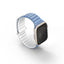 Uniq Revix Evo Reversible Magnetic Apple Watch Strap for Apple Watch 41/40/38mm Powder Blue(Powder Blue/White)