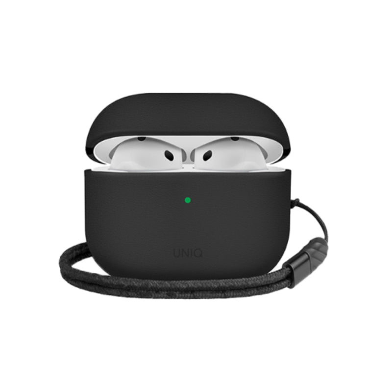 Uniq Lyden Hang Case for AirPods 4th Gen Dallas Black Accessories > Headphones > Covers & Cases