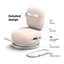 Elago Silicone Hang Case For Apple AirPods 4 Sand Pink Accessories > Headphones > Covers & Cases