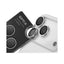Uniq Optix Prime Stainless Steel Camera Lens Protector for Apple iPhone 17 Pro / iPhone 17 Pro Max - Silver Chrome