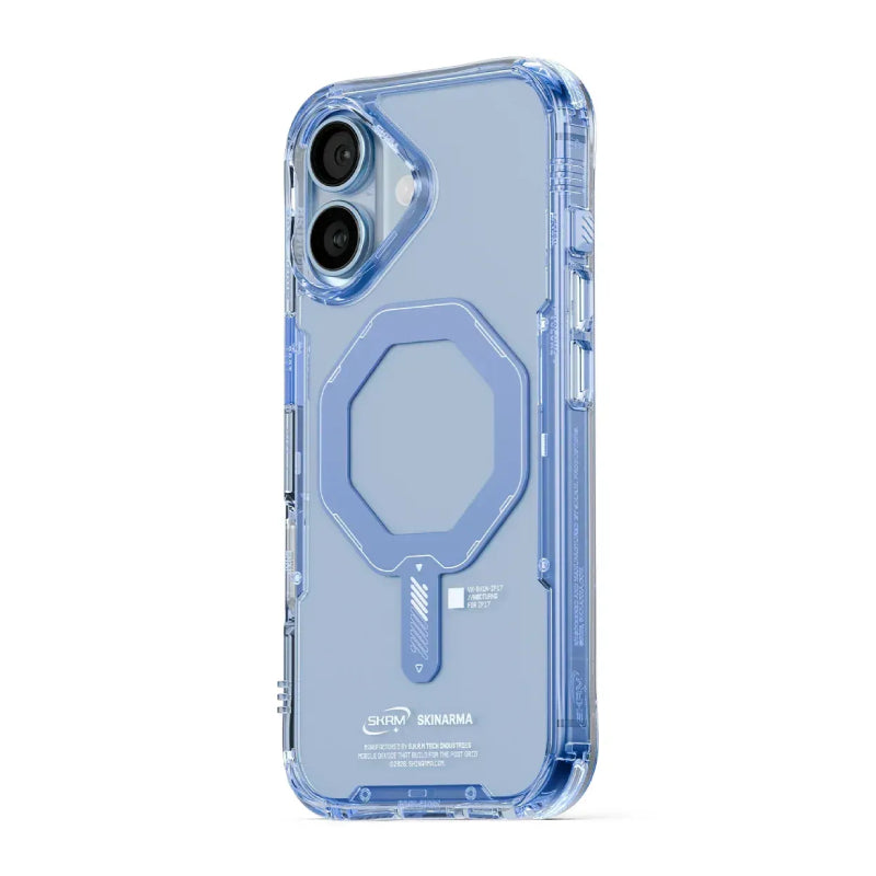 Skinarma Saido Mag-Charge Case for Apple iPhone 17 - Sky Blue Accessories > Mobiles & Tablets > Mobiles > Covers & Cases