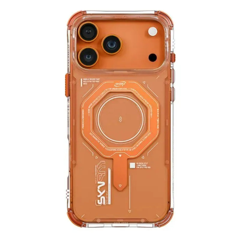 SKINARMA Saido Mag-Charge Case for Apple iPhone 17 Pro - Orange Accessories > Mobiles & Tablets > Mobiles > Covers &