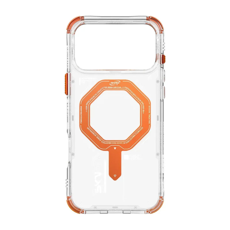 SKINARMA Saido Mag-Charge Case for Apple iPhone 17 Pro - Orange Accessories > Mobiles & Tablets > Mobiles > Covers &