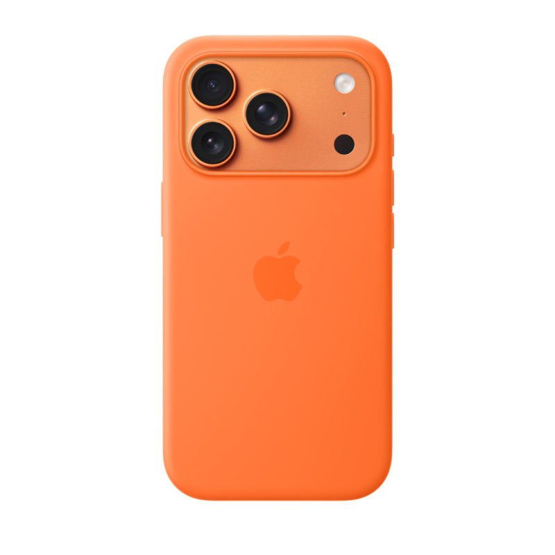 Apple iPhone 17 Pro Silicone MagSafe Case - Orange Accessories > Mobiles & Tablets > Mobiles > Covers & Cases
