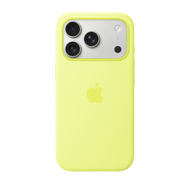 Apple iPhone 17 Pro Silicone MagSafe Case - Neon Yellow Accessories > Mobiles & Tablets > Mobiles > Covers & Cases