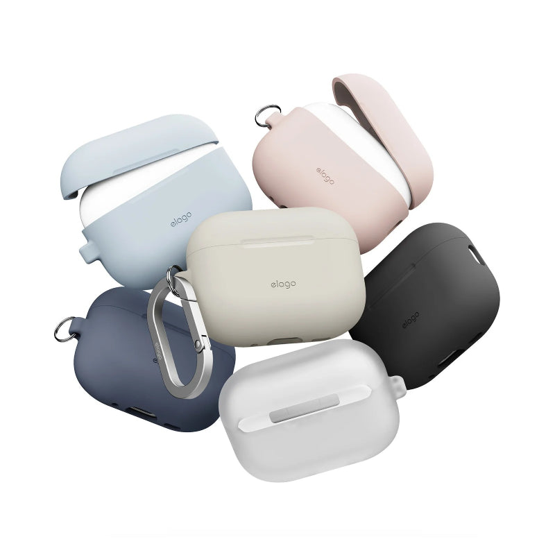 Elago Silicone Hang Case For Apple AirPods Pro 3 - Light Blue Accessories > Headphones > Covers & Cases