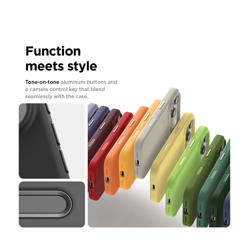 Elago Magnetic Silicone Case (Camera Control Key Included) For Apple iPhone 17 Pro - Black Accessories > Mobiles &
