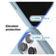 Elago Magnetic Silicone Case (Camera Control Key Included) For Apple iPhone 17 Pro - Sky Blue Accessories > Mobiles &