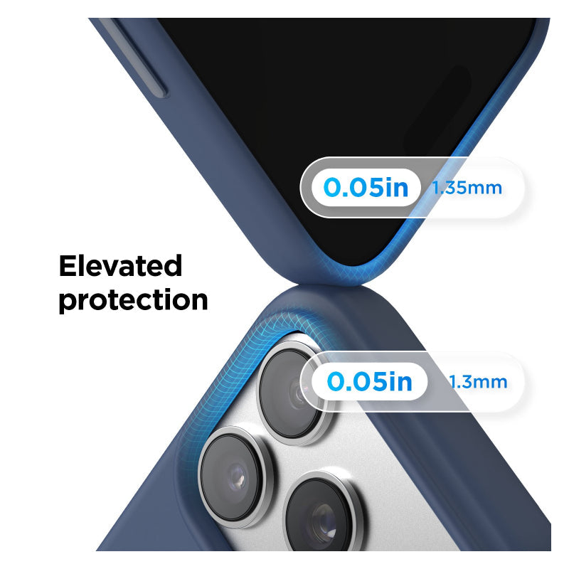 Elago Magnetic Silicone Case (Camera Control Key Included) For Apple iPhone 17 Pro Max - Jean Indigo Accessories >