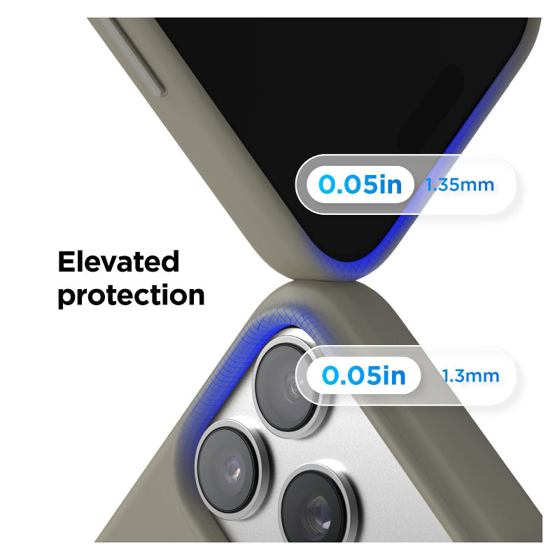 Elago Magnetic Silicone Case (Camera Control Key Included) For Apple iPhone 17 Pro Max - Medium Gray Accessories >